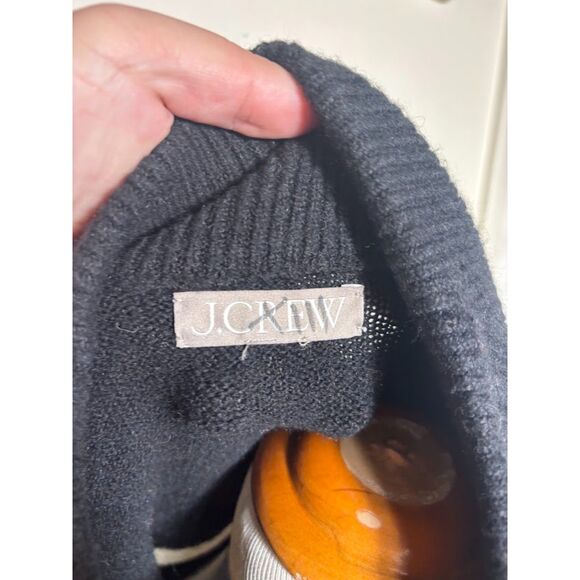 J.Crew Chunky Crewneck Sweater Supersoft Yarn Wool Alpaca Blend Cropped Size XL - Picture 4 of 7